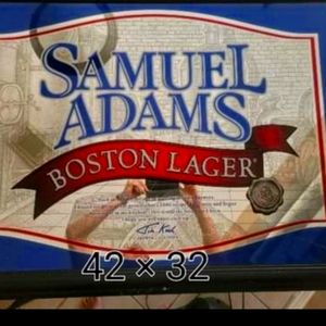 Sam adams beer mirror